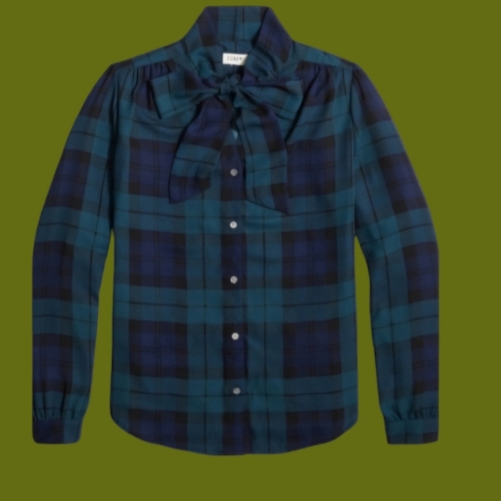 Womens plaid blouse